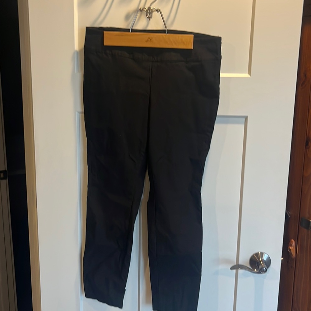 Stretch black dress pants